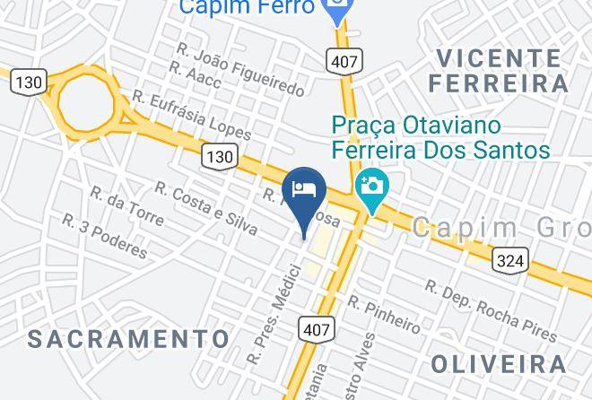 Doce Mel Palace Hotel Map