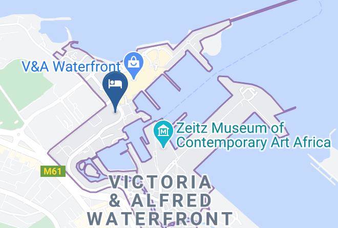 City Of Cape Town - Dock House Boutique Hotel & Spa Maps