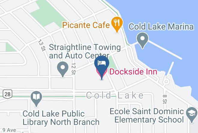 Dockside Inn Map - Alberta - Division 12