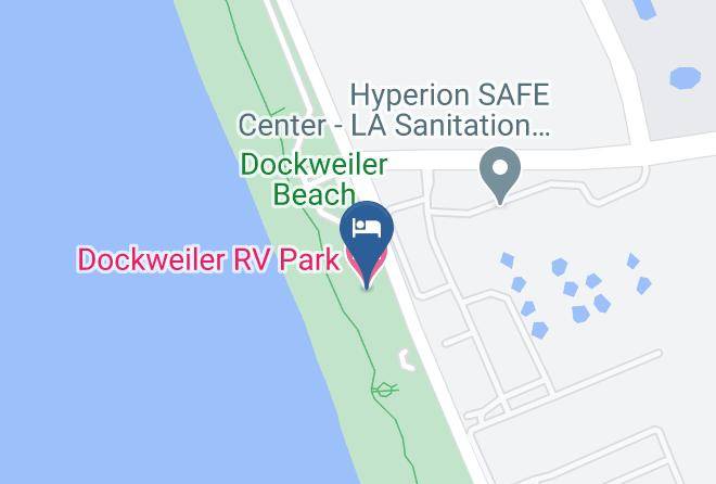 Los Angeles - Dockweiler Rv Park Maps