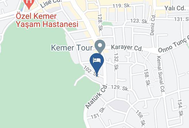 Kemer - Doc's Boutique Hotel Kemer Antalya Maps