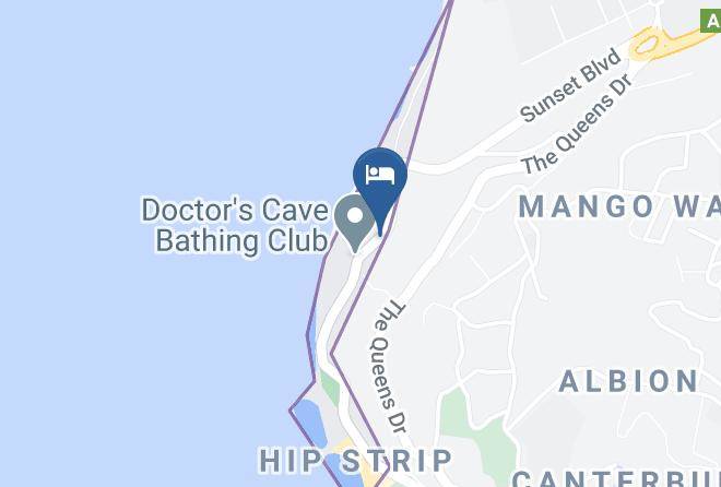 Saint James - Doctors Cave Beach Hotel Maps