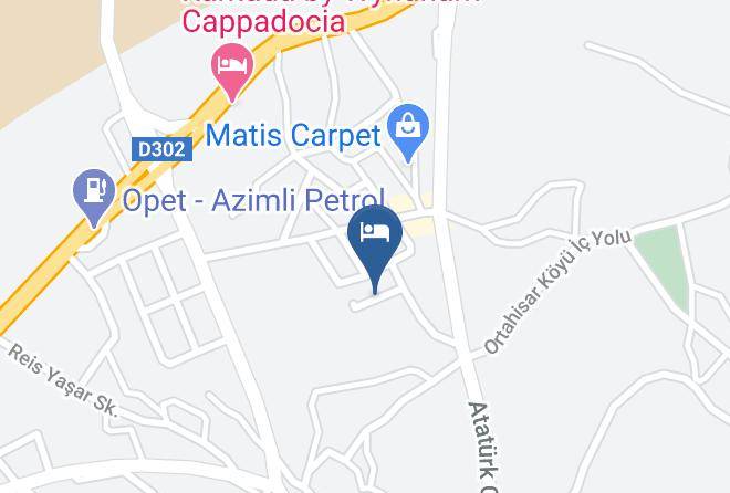 Urgup - Doda Cave Hotel Maps