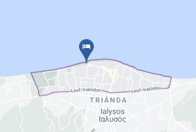 Dodecanese - Residence Family Rhodes Maps