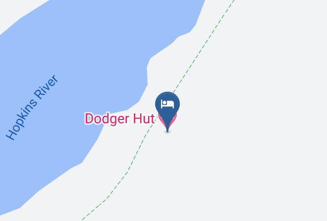 Waitaki Canterbury - Dodger Hut Maps