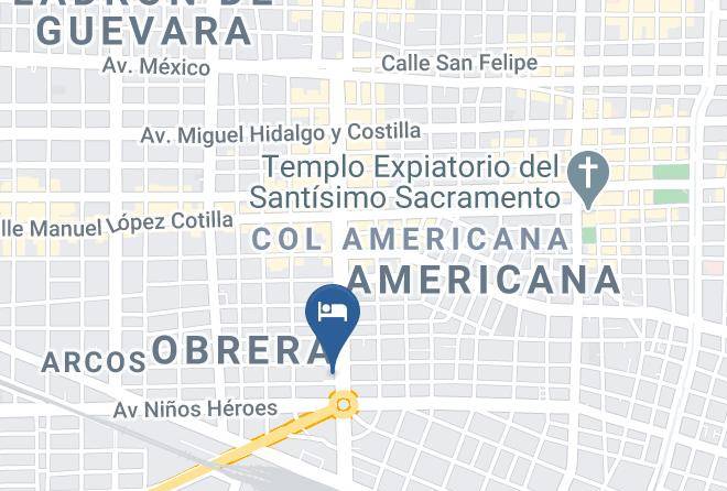 Guadalajara - Dodo Horizontes Chapultepec Maps