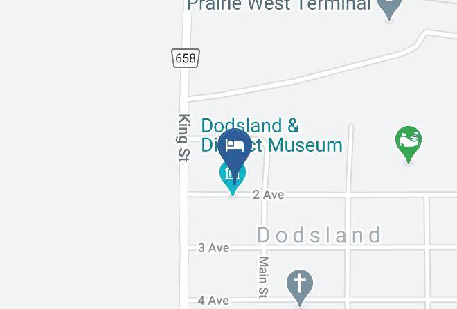 Dodsland Hotel Map