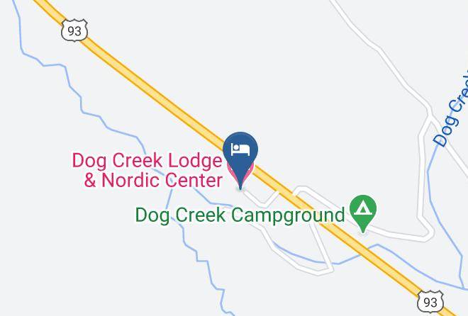 Flathead - Dog Creek Lodge & Nordic Center Maps
