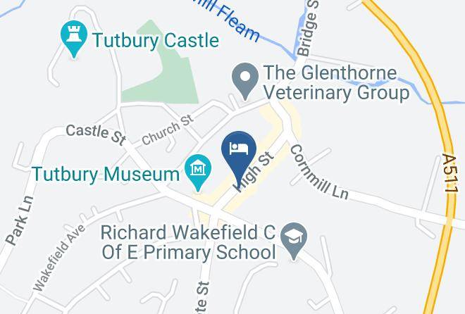 Staffs - Dog & Partridge Hotel Maps