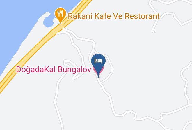Ardesen - Dogadakal Bungalov Maps