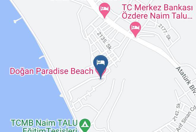 Menderes - Dogan Paradise Beach Hotel Maps