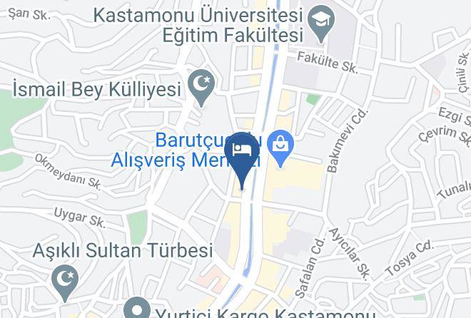 Kastamonu Ismailbey - Doganisik Otel Maps
