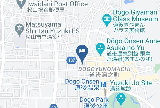 Matsuyama City - Dogo Grand Hotel Maps