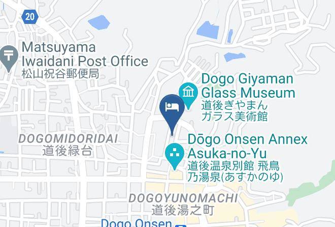 Matsuyama City - Dogo Kan Maps