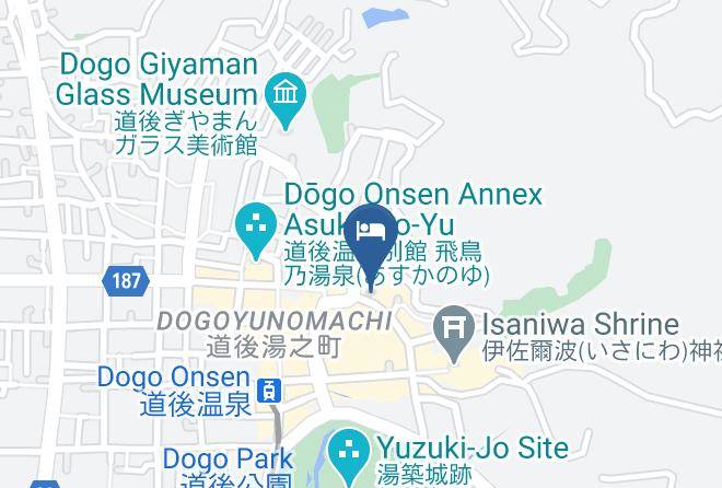 Matsuyama City - Dogo Yumekura Tabian Namiroku Maps