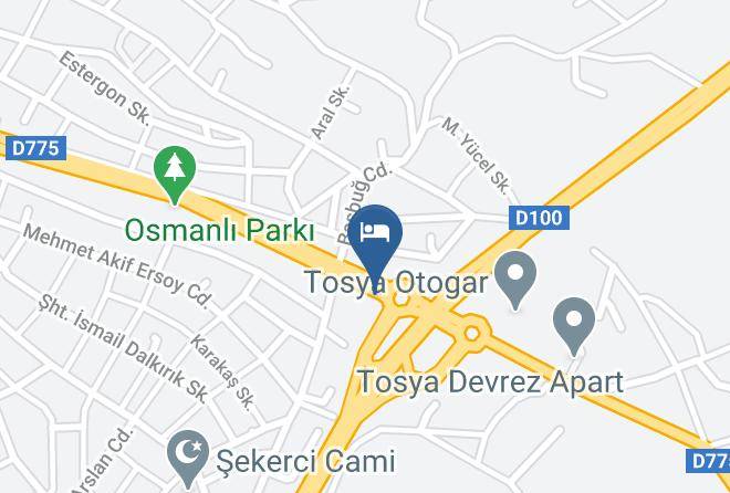 Tosya - Dogramaci Otel Maps