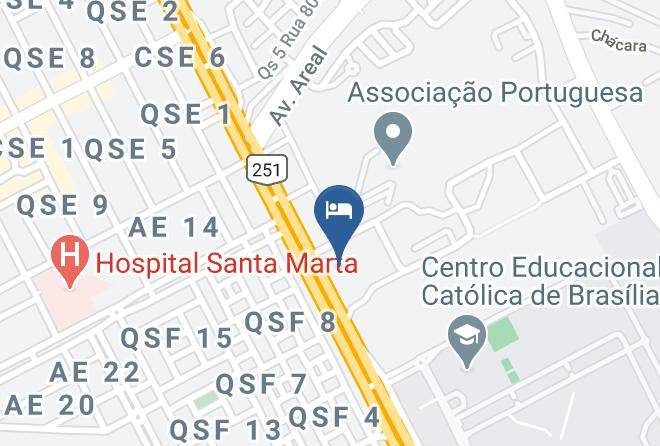 Brasilia - Dok Brasilia Hotel Taguatinga Maps