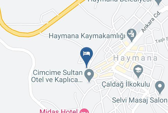 Haymana - Doktor Saracoglu Termal Otel Haymana Maps