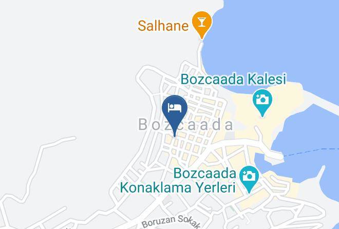 Bozcaada - 9 Oda Boutique Otel Maps