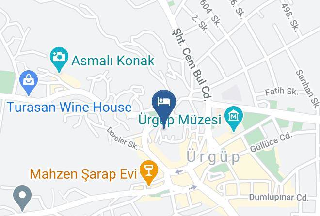 Urgup - Dokya Hotel Maps