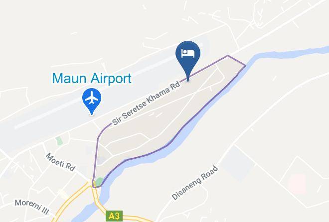 Ngamiland East - Dolar Lodge & Tours Maps