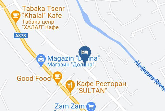 Osh - Dolboor Hotel Maps