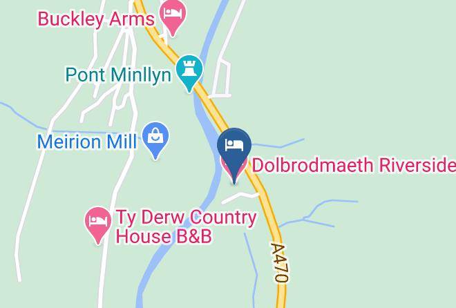 Gwynedd - Dolbrodmaeth Riverside Maps