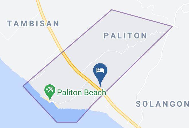 Siquijor - Dolce Amore Italian Restaurant & Resort Maps