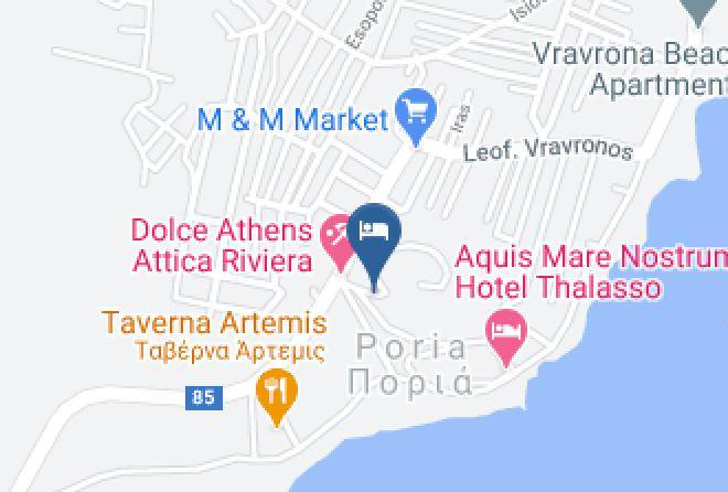 East Attica - Dolce Attica Riviera Maps