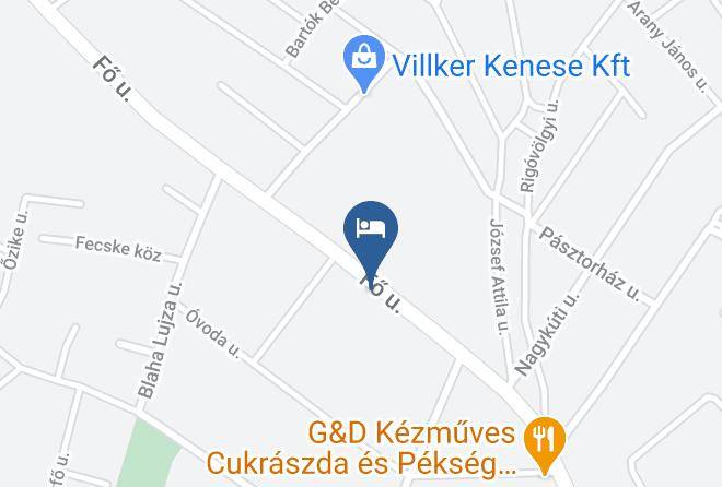 Balatonkenese - Dolce Vita Panzio Maps