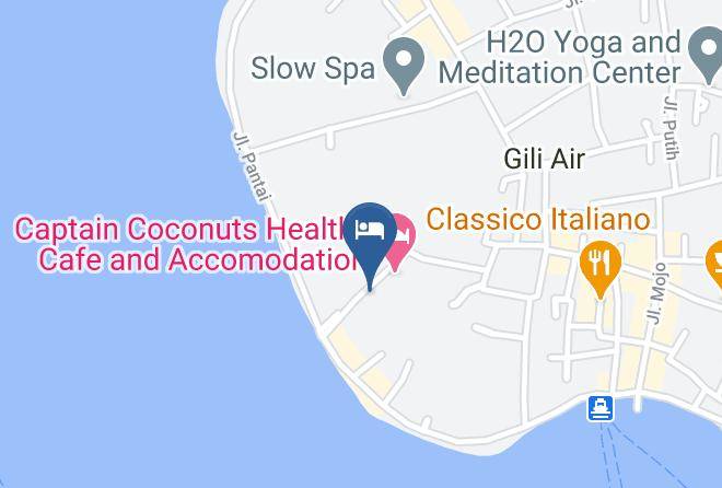 North Lombok Regency - Dolcemare Resort Maps