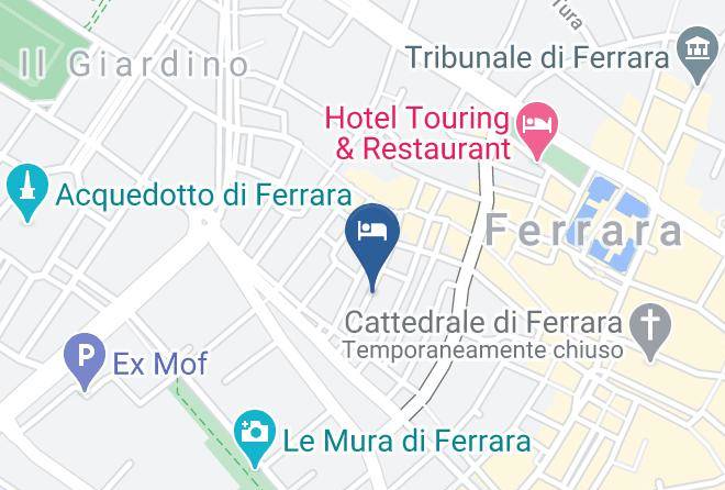 Ferrara - Dolcemela Bed&breakfast Maps