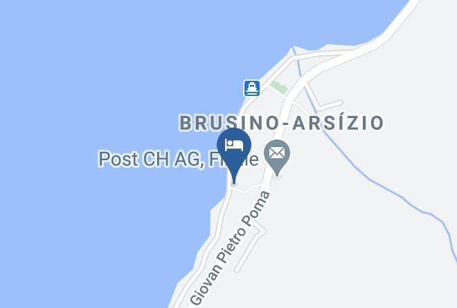 Dolceresio Lugano Lake B&b Map