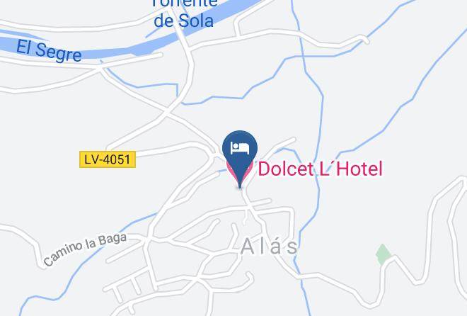 Lleida - Dolcet Lhotel Maps