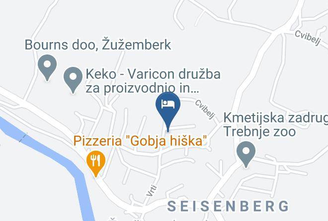 Zuzemberk - Dolenjska Vila Maps