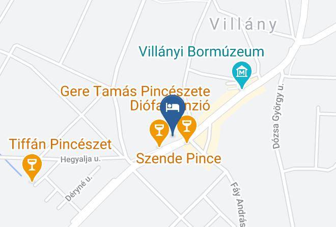 Villany - Dolium Pince Maps