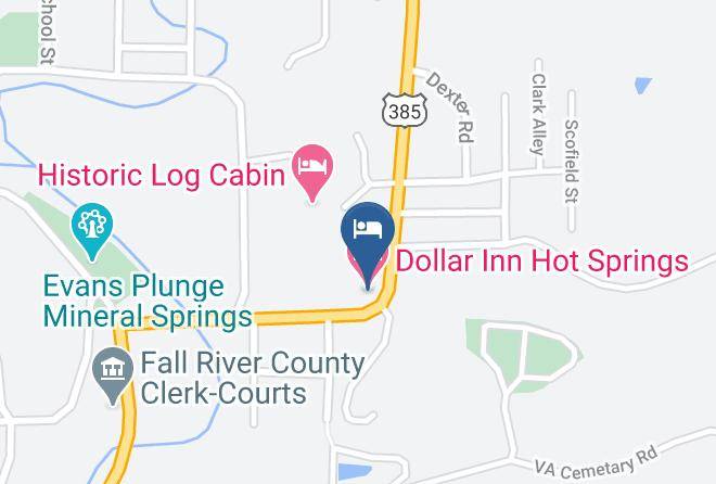 Fall River - Dollar Inn Hot Springs Maps
