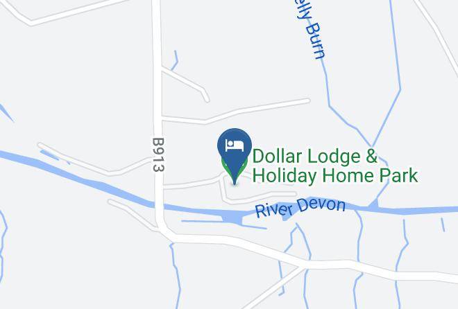 Clackmannanshire - Dollar Lodge & Holiday Home Park Maps