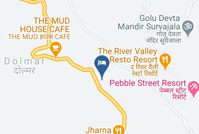 Nainital Sub District - Jfr Dolmaar Resort Nanital Maps