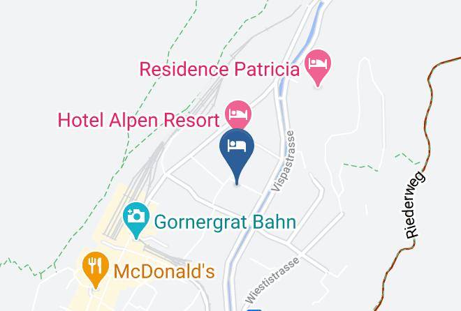 Visp - Dolomit Ferienhaus Maps