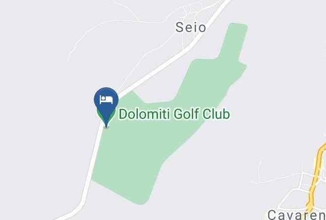 Dolomiti Golf Club Map