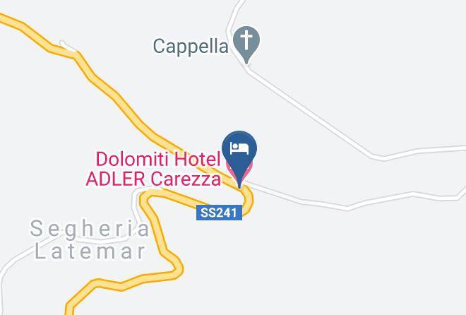 Bolzano - Dolomiti Hotel Adler Carezza Maps