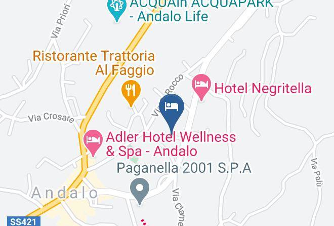 Trento - Dolomiti Hotel Olimpia Maps
