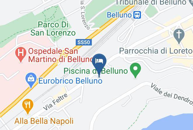 Belluno - Dolomiti Suite Maps
