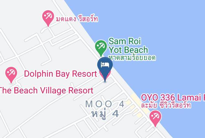 Amphoe Sam Roi Yot - Dolphin Bay Resort Maps