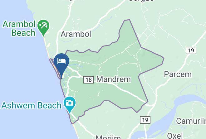 Pernem - Dolphin Beach Resort Maps