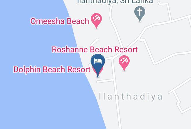 Kurunegala - Dolphin Beach Resort Maps