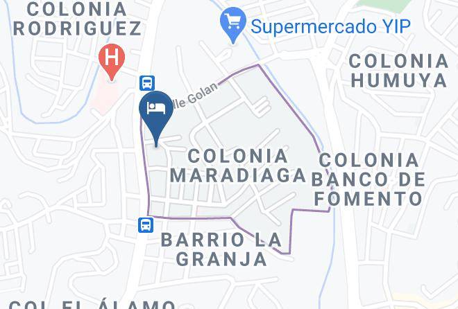 Distrito Central - Dolphin Executive Hotels Maps