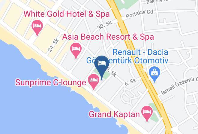 Alanya - Dolphin Hotel Maps