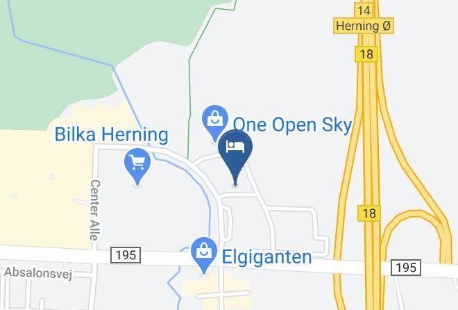 Herning - Dolphin Hotel Annex Maps